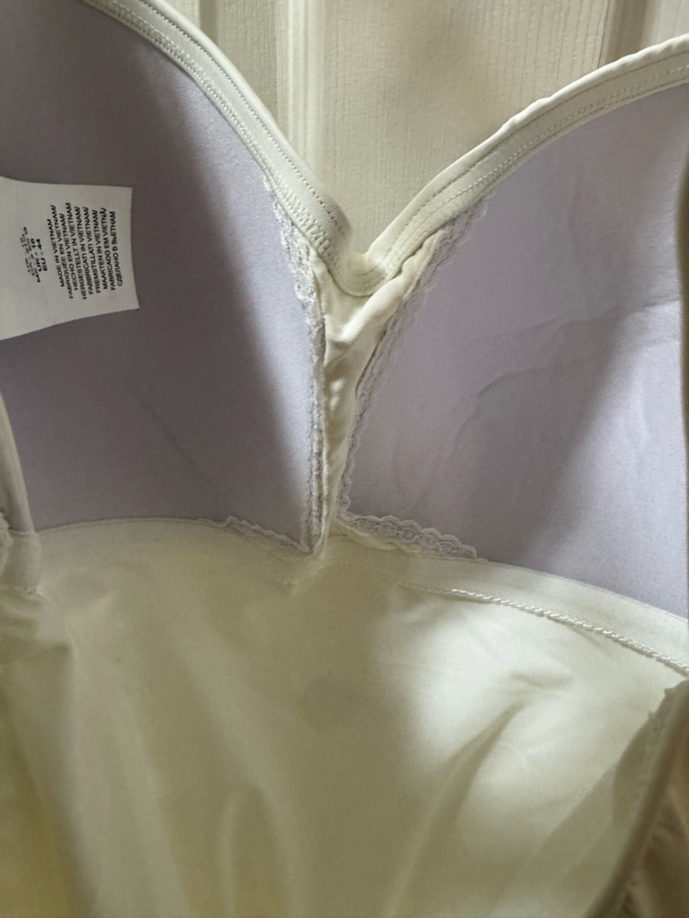 La Blanca Island Goddess Shirred Bandeau One Piece - Ivory size 12 - Picture 15 of 15